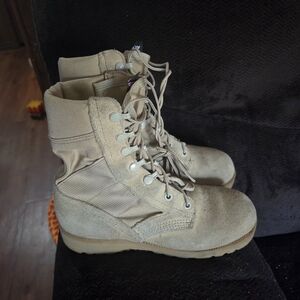 Bates Beige Tactical Boots
